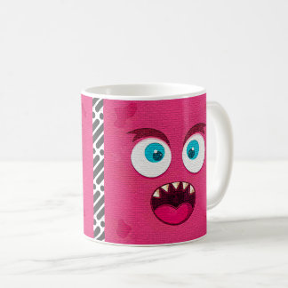 cartoon Face Expression Coffee Mug