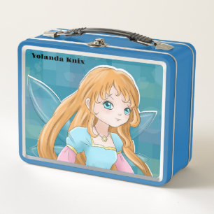 Cartoon Fairy Metal Lunch Box