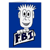 Cartoon FBI Agent (Front)