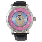 Cartoon Female Dog Watch