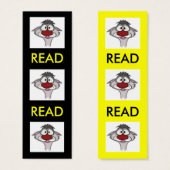 Cartoon Ferret Bookmark (Front & Back)