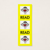 Cartoon Ferret Bookmark (Back)