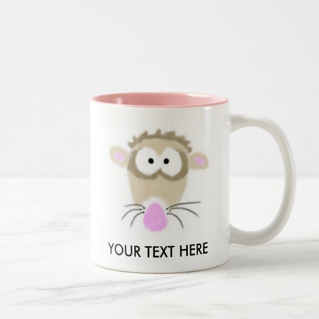 Cartoon Ferret Mug (Right)