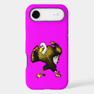Cartoon Fighting Eagle iPhone 17 Air Case
