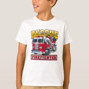 Cartoon firetruck T-Shirt