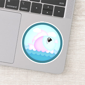 Cartoon fish Die Cut Sticker Decal