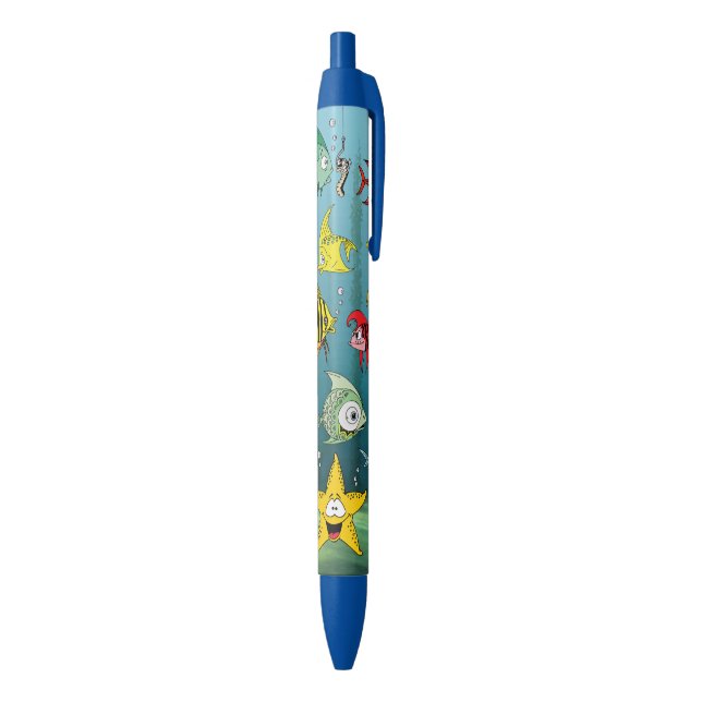 Cartoon Fish Underwater Pen (Bottom (Vertical))