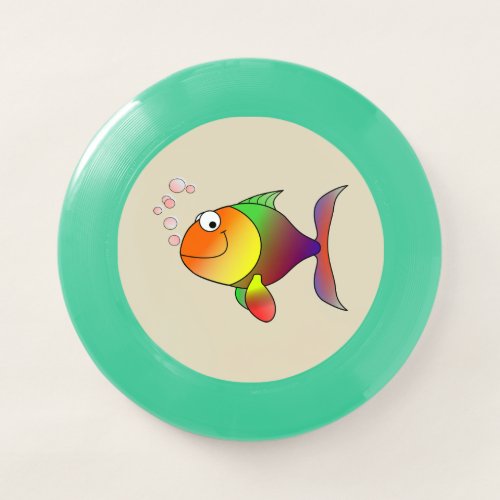 Cartoon Fish Wham_O Frisbee