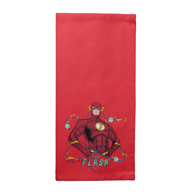Cartoon Flash Atomic Graphic Cloth Napkin (Half Fold)