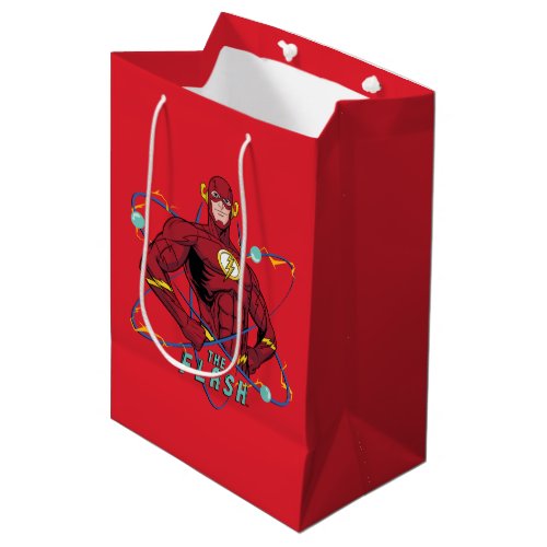 Cartoon Flash Atomic Graphic Medium Gift Bag