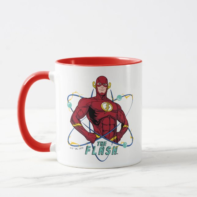 Cartoon Flash Atomic Graphic Mug (Left)