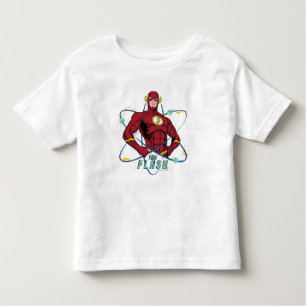 Cartoon Flash Atomic Graphic Toddler T-shirt