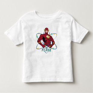 Cartoon Flash Atomic Graphic Toddler T-shirt
