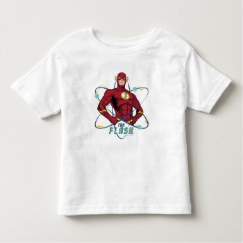 Cartoon Flash Atomic Graphic Toddler T-shirt by justiceleague at Zazzle