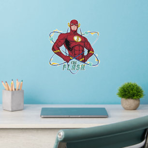 Cartoon Flash Atomic Graphic Wall Decal