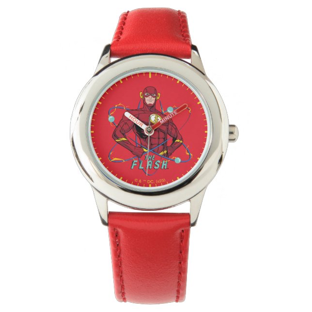 Cartoon Flash Atomic Graphic Watch (Front)