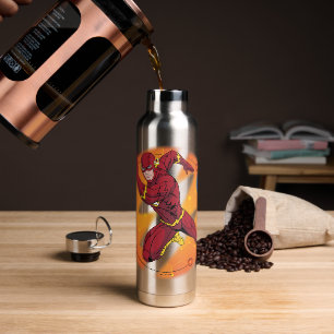 Cartoon Flash Laboratory Running Graphic Water Bottle