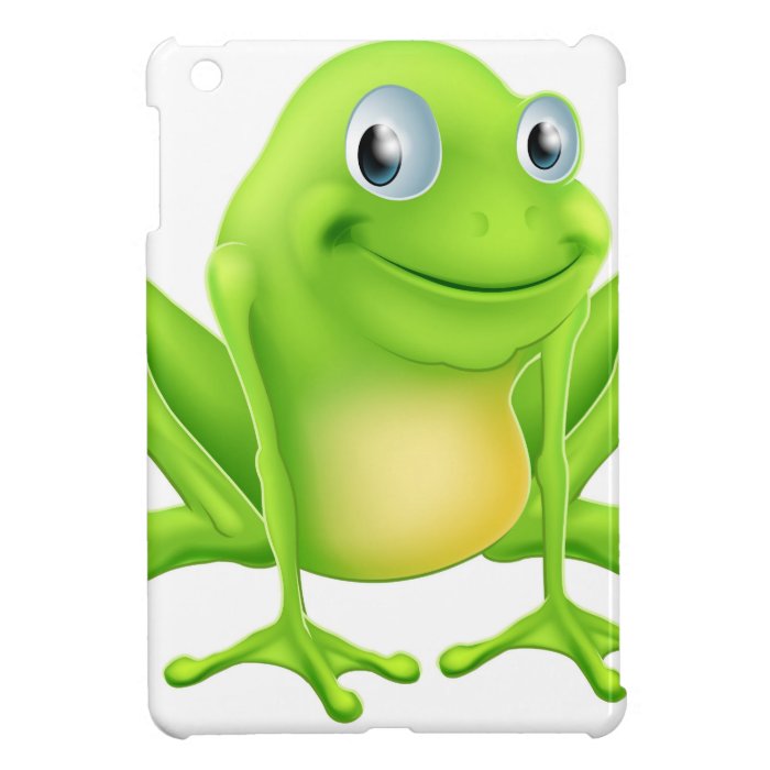 Cartoon frog character cover for iPad mini