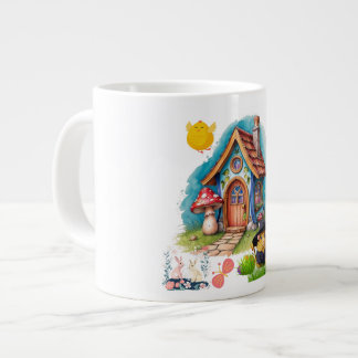 Cartoon Fun Mug: Sip with a Smile! Giant Coffee Mug