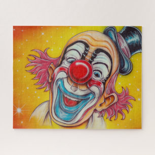 Cartoon Funny Clown Jigsaw Puzzle
