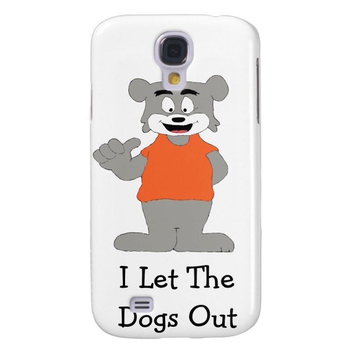 Cartoon Funny Dog Samsung Galaxy S4 Covers