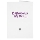 Cartoon Giant/Standard/Miniature Schnauzer (Back)