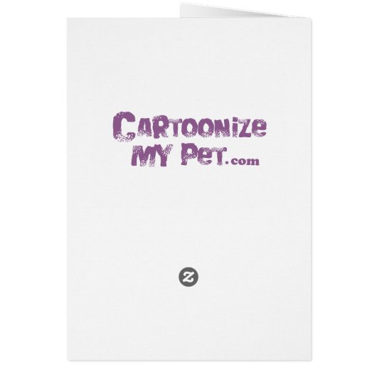 Cartoon Giant/Standard/Miniature Schnauzer (Back)