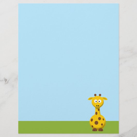 Cartoon Giraffe (Front)
