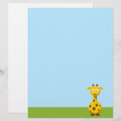 Cartoon Giraffe (Front/Back)