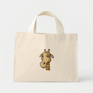 Cartoon Giraffe Mini Tote Bag