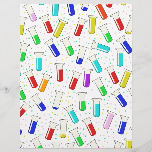 Cartoon glass test tubes (Front)
