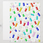 Cartoon glass test tubes (Front/Back)