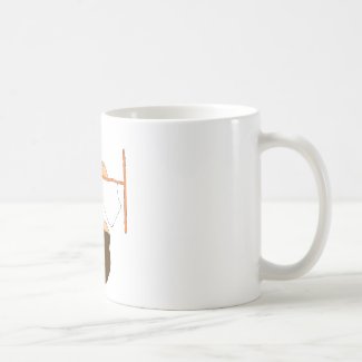 Cartoon Gorilla Small Dunking Coffee Mug
