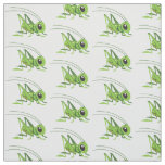 cartoon grasshopper fabric