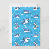 Cartoon Great White Sharks (Front)