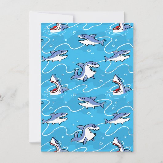 Cartoon Great White Sharks (Front)