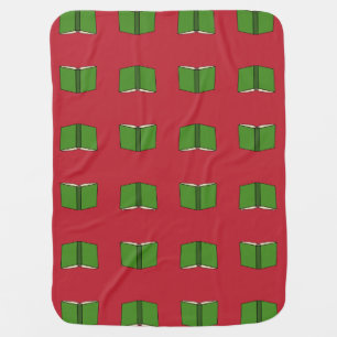 Cartoon Green Book Baby Blanket