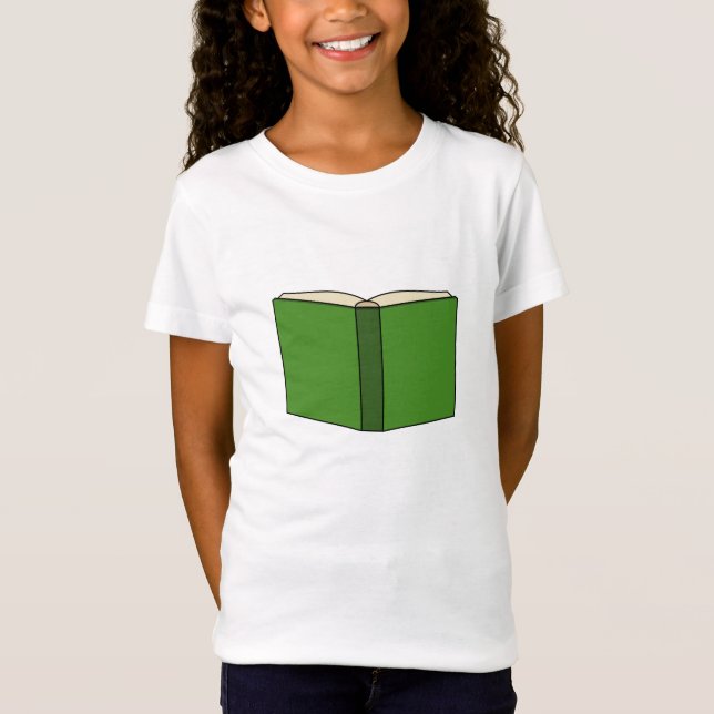 Cartoon Green Book T-Shirt (Front)