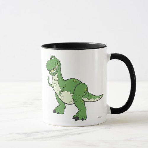 Cartoon Green Dinosaur Rex Disney Mug