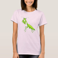 Cartoon Green Praying Mantis Unisex Adult Apparel