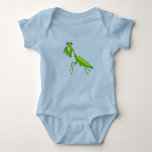 Cartoon Green Praying Mantis Unisex Infant Apparel Baby Bodysuit at Zazzle