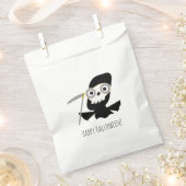 Cartoon Grim Reaper Halloween Candy Favor Bag | Zazzle