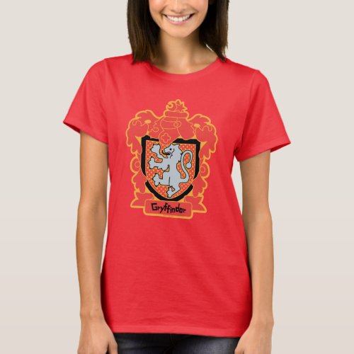 Cartoon Gryffindor Crest T_Shirt