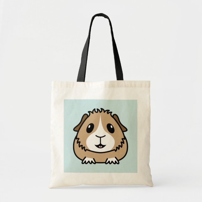 Cartoon Guinea Pig Shopping Bag (Front)