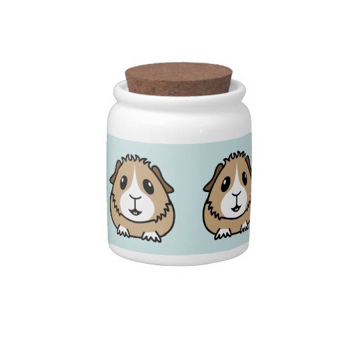 Cartoon Guinea Pig Storage JarCannister Candy Jar