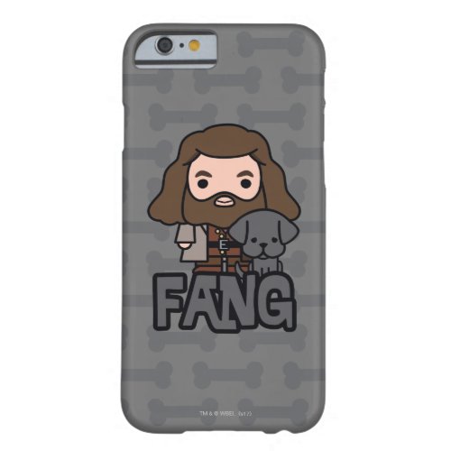 Cartoon Hagrid and Fang Character Art Barely There iPhone 6 Case