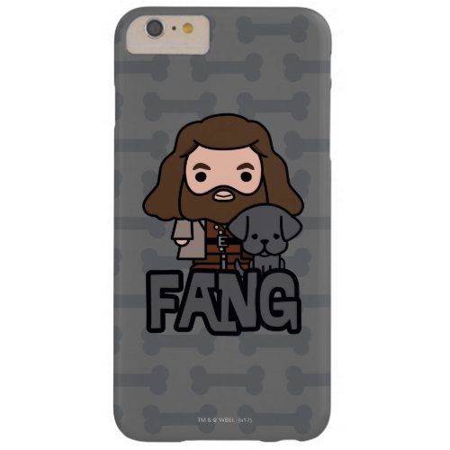 Cartoon Hagrid and Fang Character Art Barely There iPhone 6 Plus Case