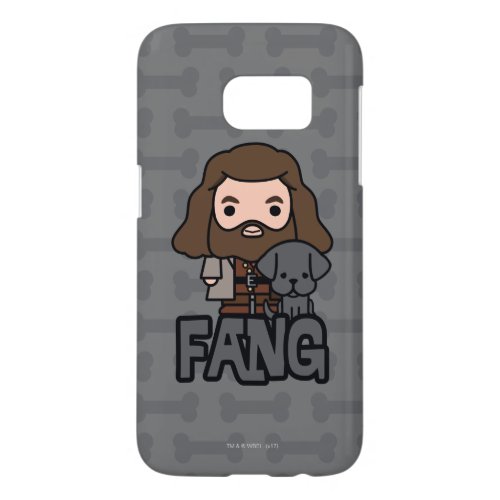 Cartoon Hagrid and Fang Character Art Samsung Galaxy S7 Case