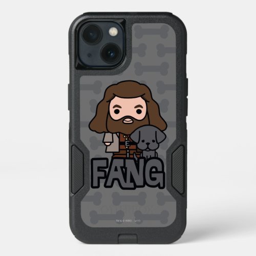 Cartoon Hagrid and Fang Character Art iPhone 13 Case
