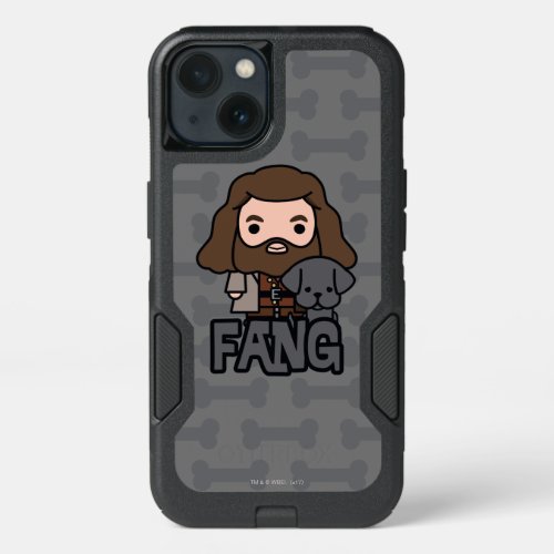 Cartoon Hagrid and Fang Character Art iPhone 13 Case
